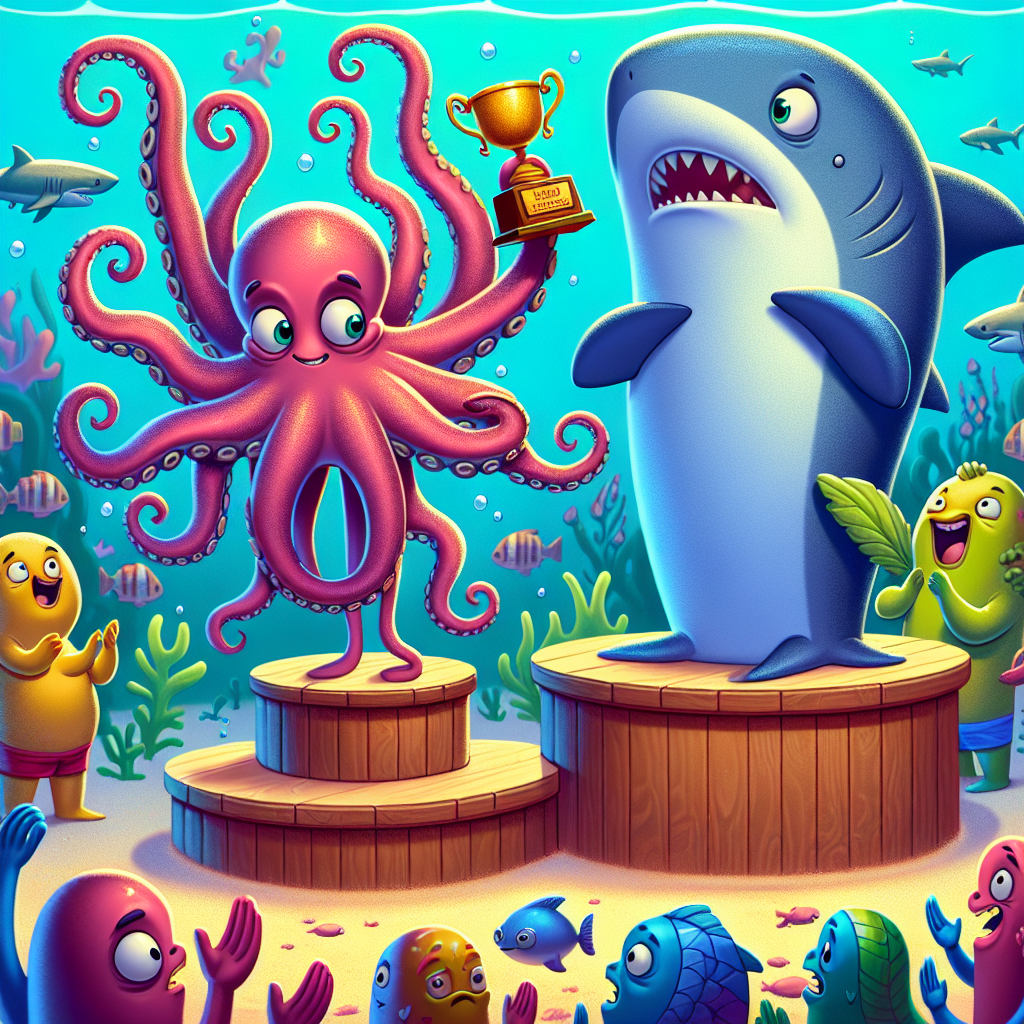 How did the octopus beat the shark in a race? | LOL Deck